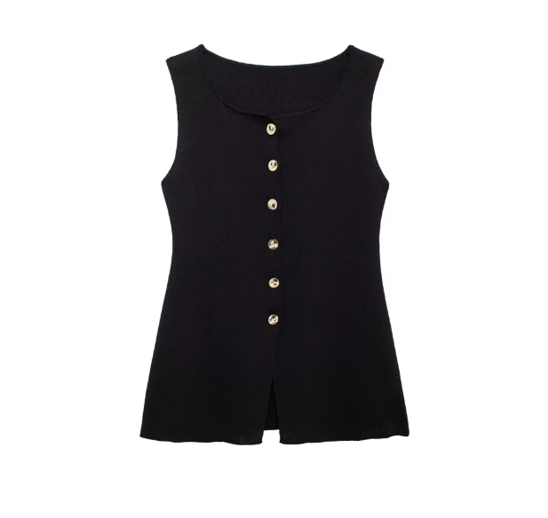 Amelia Buttoned Vest